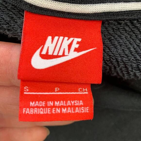 Nike Sportswear Modern Funnel Neck Black Sweatshirt Womens Sz S - Picture 7 of 11